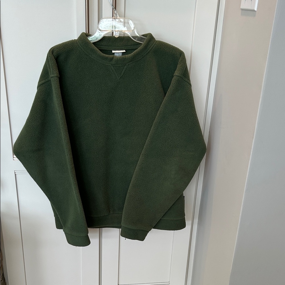 Sahalie Men's Forest Green Crewneck Shirt